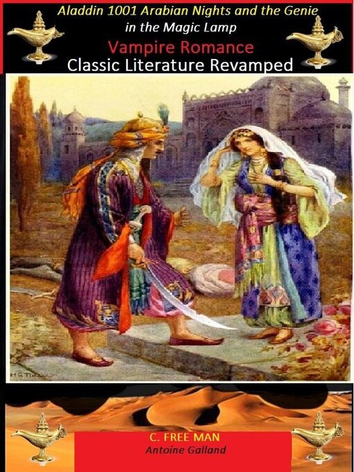 Cover image for Aladdin 1001 Arabian Nights and the Genie in the Magic Lamp Vampire Romance